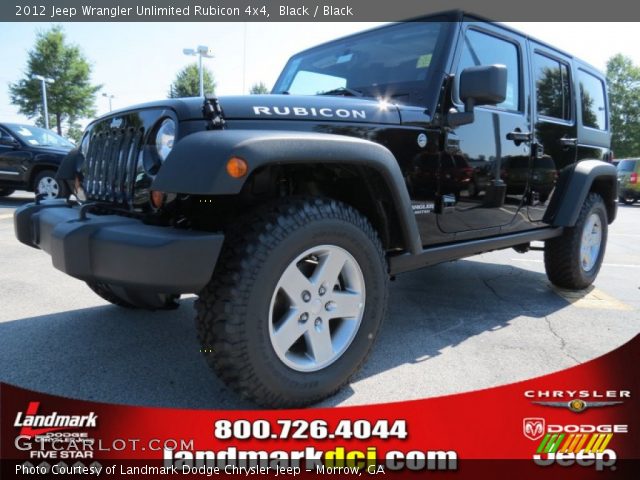 2012 Jeep Wrangler Unlimited Rubicon 4x4 in Black