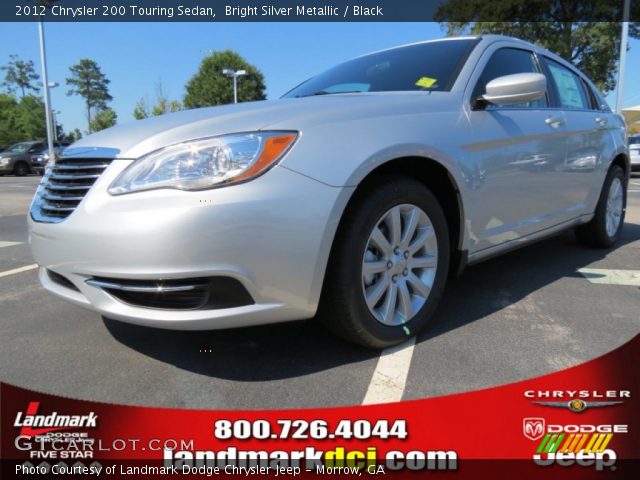2012 Chrysler 200 Touring Sedan in Bright Silver Metallic