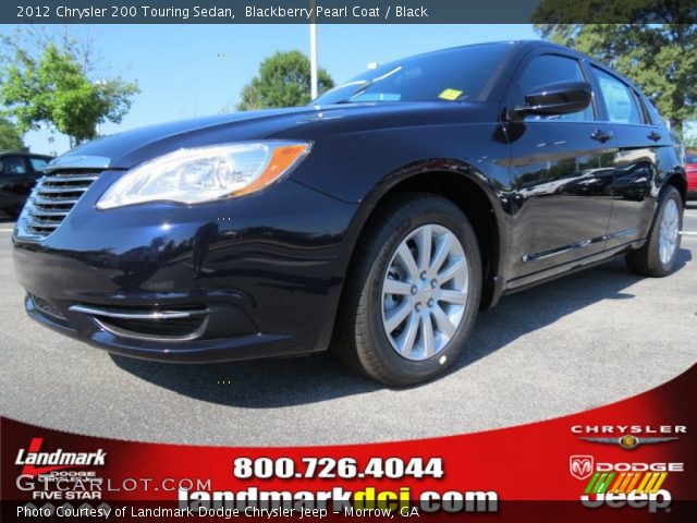 2012 Chrysler 200 Touring Sedan in Blackberry Pearl Coat