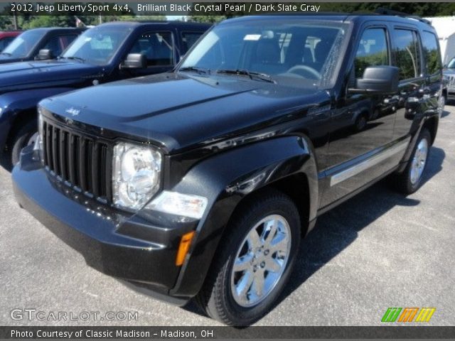 2012 Jeep Liberty Sport 4x4 in Brilliant Black Crystal Pearl