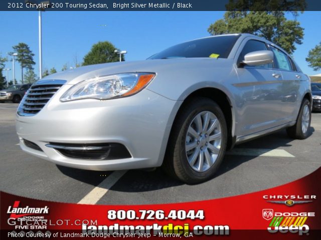 2012 Chrysler 200 Touring Sedan in Bright Silver Metallic