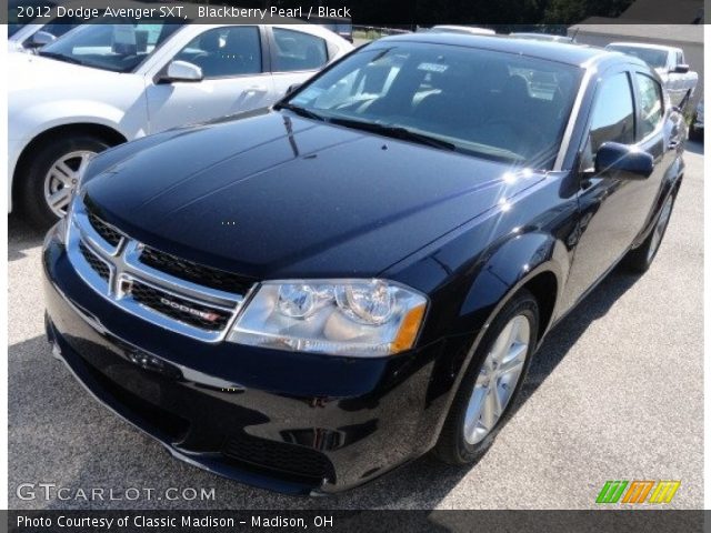 2012 Dodge Avenger SXT in Blackberry Pearl