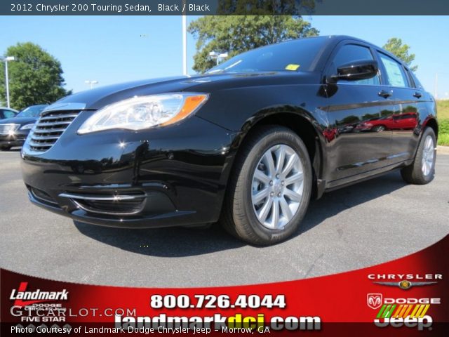 2012 Chrysler 200 Touring Sedan in Black