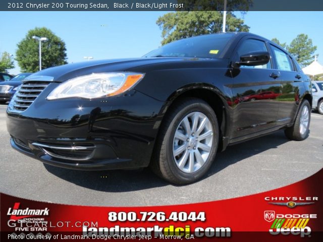 2012 Chrysler 200 Touring Sedan in Black