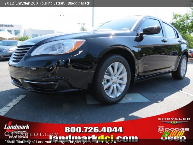 2012 Chrysler 200 Touring Sedan in Black