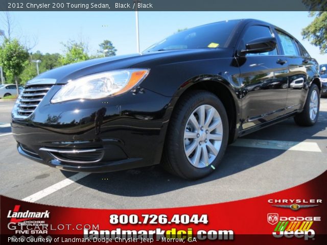2012 Chrysler 200 Touring Sedan in Black