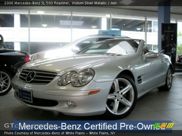 2006 Mercedes-Benz SL 500 Roadster in Iridium Silver Metallic
