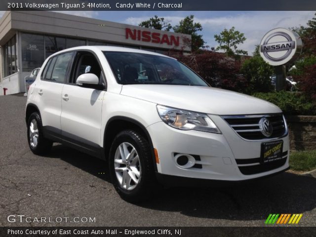 2011 Volkswagen Tiguan S 4Motion in Candy White