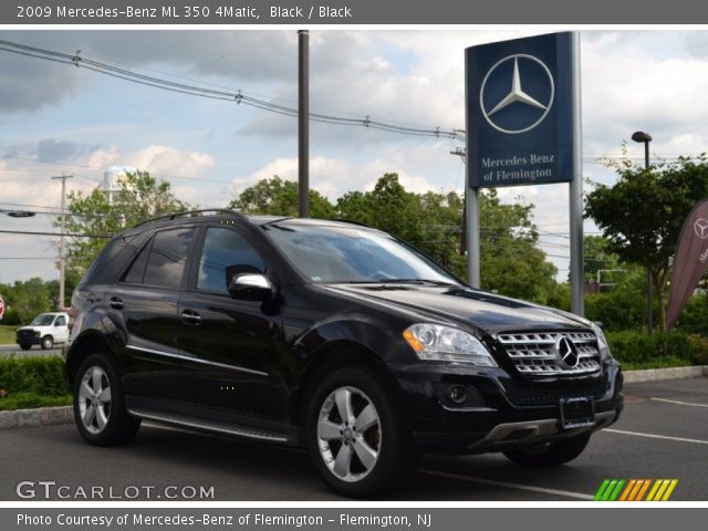2009 Mercedes-Benz ML 350 4Matic in Black