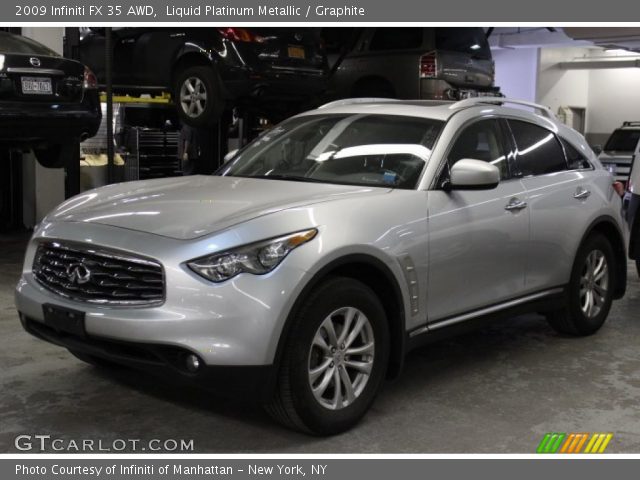 2009 Infiniti FX 35 AWD in Liquid Platinum Metallic