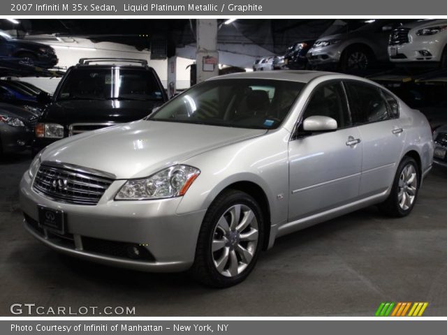 2007 Infiniti M 35x Sedan in Liquid Platinum Metallic