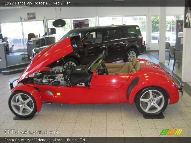 1997 Panoz AIV Roadster in Red
