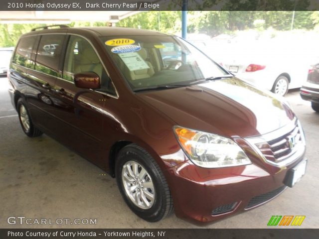 2010 Honda Odyssey EX in Dark Cherry Pearl