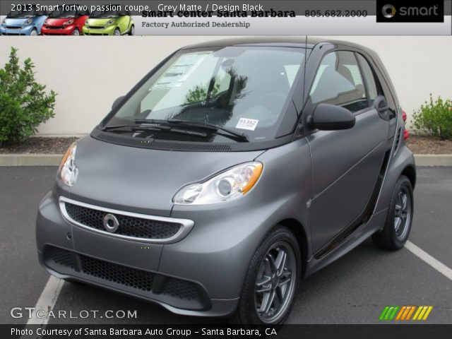 2013 Smart fortwo passion coupe in Grey Matte