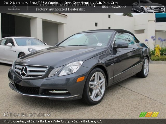 2012 Mercedes-Benz E 350 Cabriolet in Steel Grey Metallic