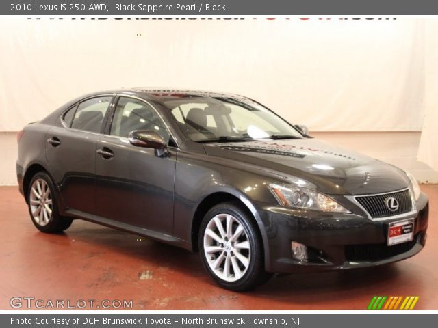 2010 Lexus IS 250 AWD in Black Sapphire Pearl
