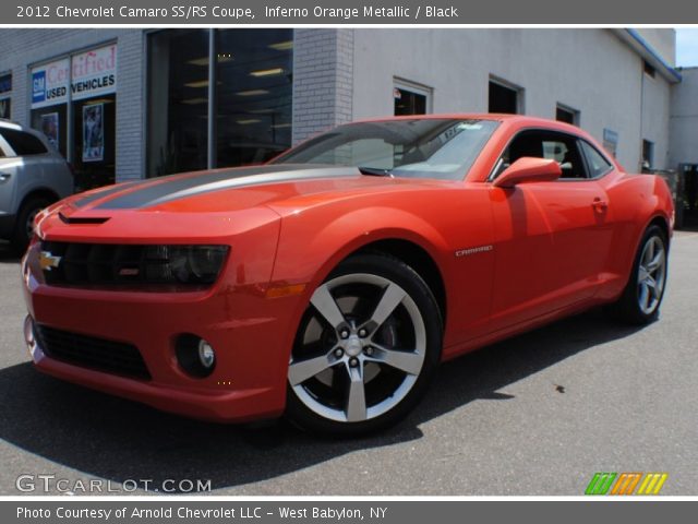 2012 Chevrolet Camaro SS/RS Coupe in Inferno Orange Metallic