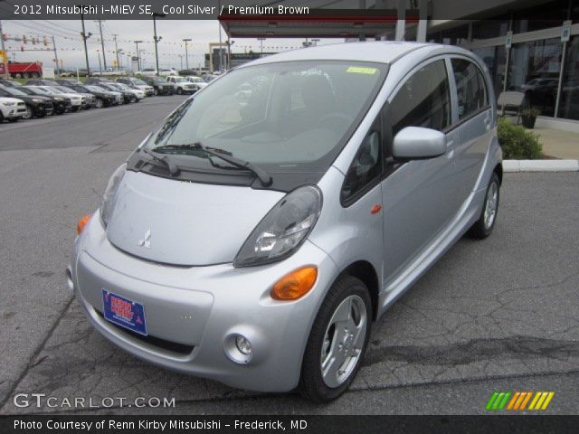 2012 Mitsubishi i-MiEV SE in Cool Silver