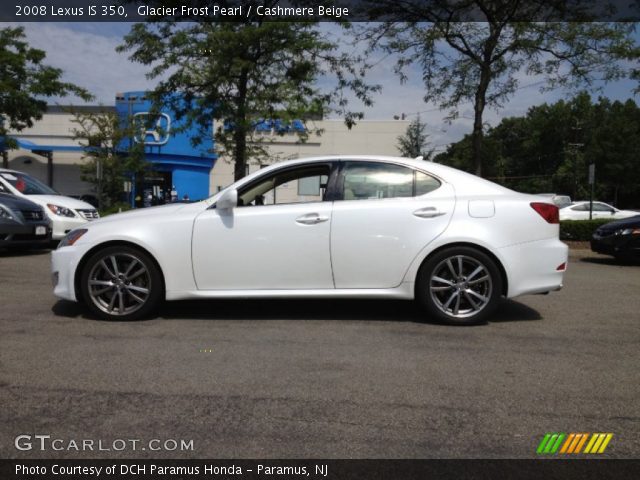 2008 Lexus IS 350 in Glacier Frost Pearl