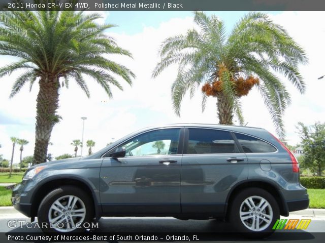 2011 Honda CR-V EX 4WD in Polished Metal Metallic