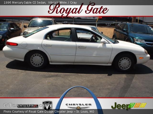 1996 Mercury Sable GS Sedan in Vibrant White