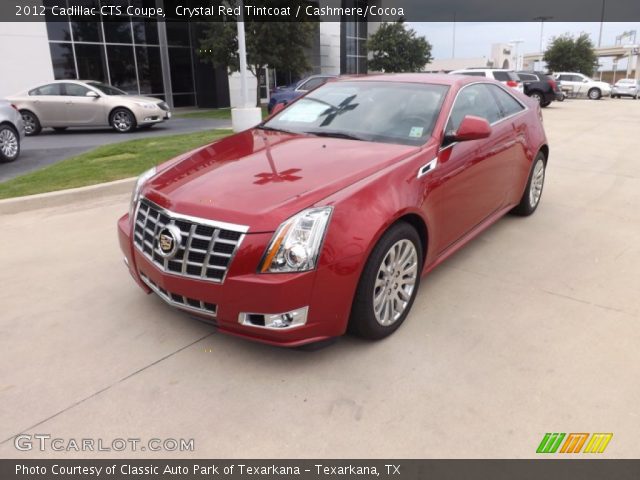 2012 Cadillac CTS Coupe in Crystal Red Tintcoat