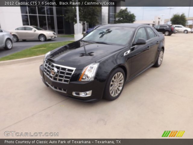 2012 Cadillac CTS 3.6 Sedan in Black Raven