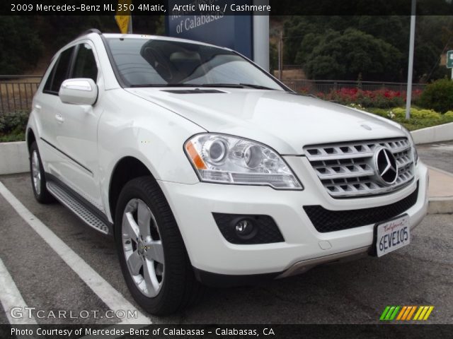 2009 Mercedes-Benz ML 350 4Matic in Arctic White