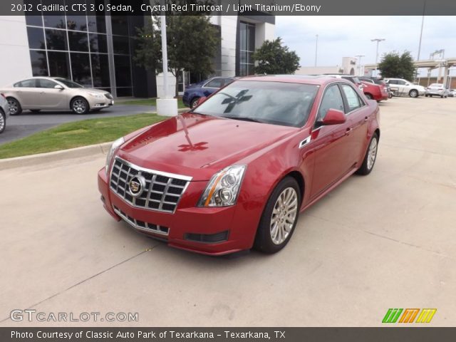2012 Cadillac CTS 3.0 Sedan in Crystal Red Tintcoat