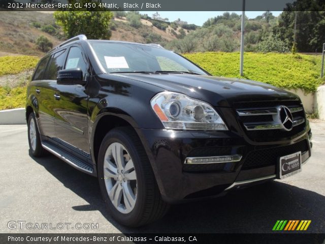 2012 Mercedes-Benz GL 450 4Matic in Black