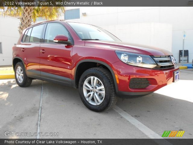 2012 Volkswagen Tiguan S in Wild Cherry Metallic