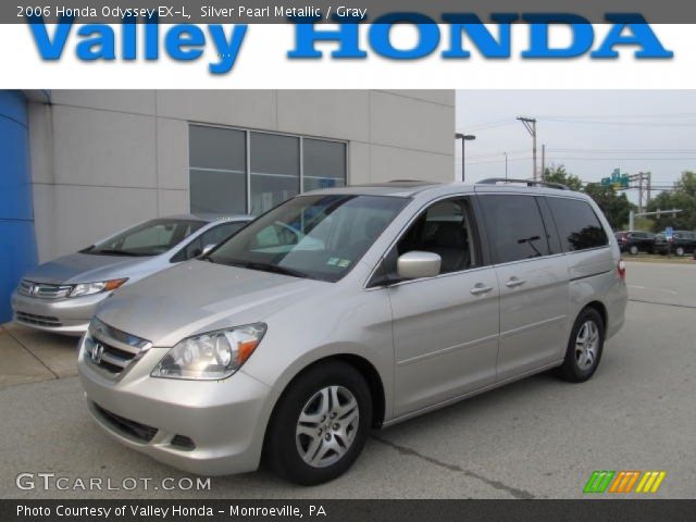 2006 Honda Odyssey EX-L in Silver Pearl Metallic