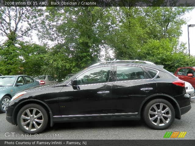 2008 Infiniti EX 35 AWD in Black Obsidian