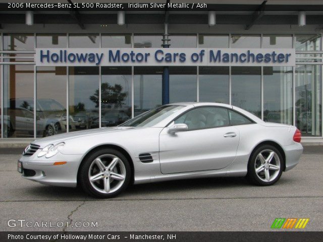 2006 Mercedes-Benz SL 500 Roadster in Iridium Silver Metallic