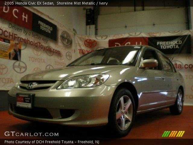 2005 Honda Civic EX Sedan in Shoreline Mist Metallic