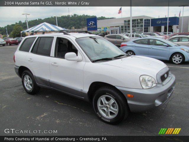 2004 Hyundai Santa Fe GLS in Nordic White