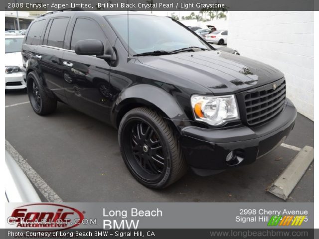 2008 Chrysler Aspen Limited in Brilliant Black Crystal Pearl