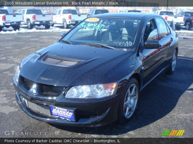 2005 Mitsubishi Lancer Evolution VIII in Black Pearl Metallic