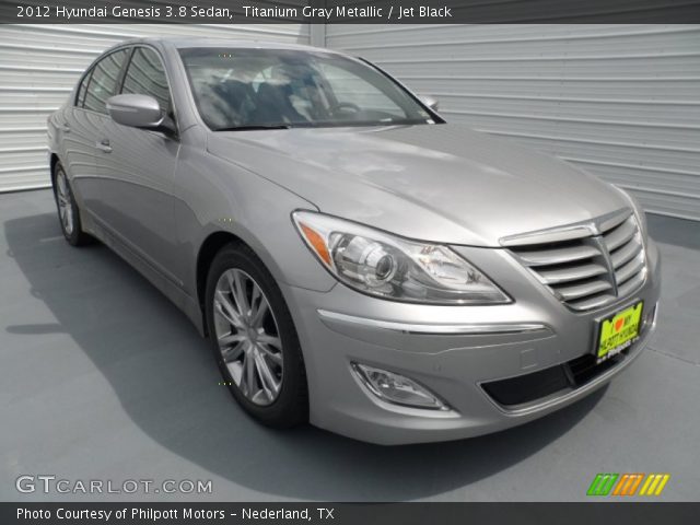 2012 Hyundai Genesis 3.8 Sedan in Titanium Gray Metallic