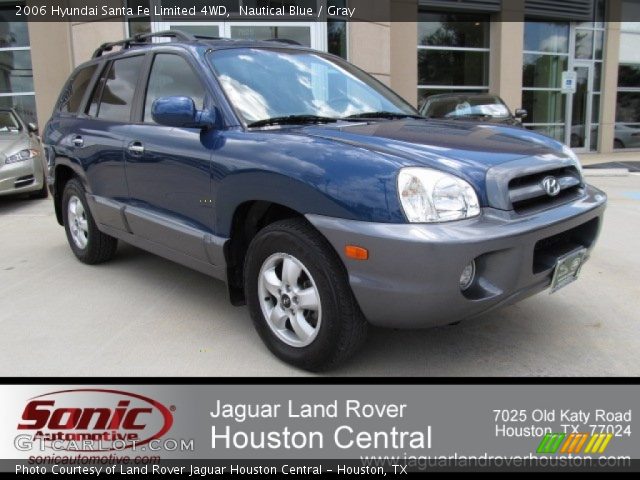 2006 Hyundai Santa Fe Limited 4WD in Nautical Blue