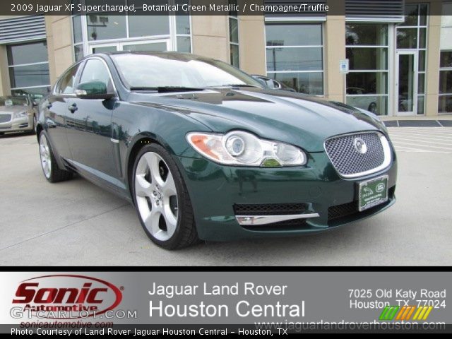 2009 Jaguar XF Supercharged in Botanical Green Metallic