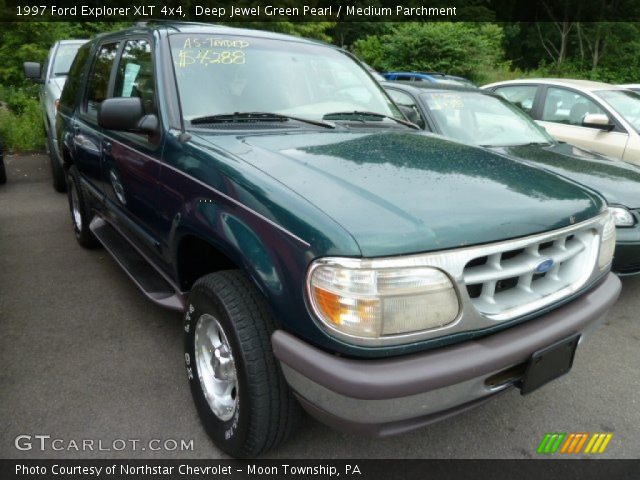 1997 Ford Explorer XLT 4x4 in Deep Jewel Green Pearl