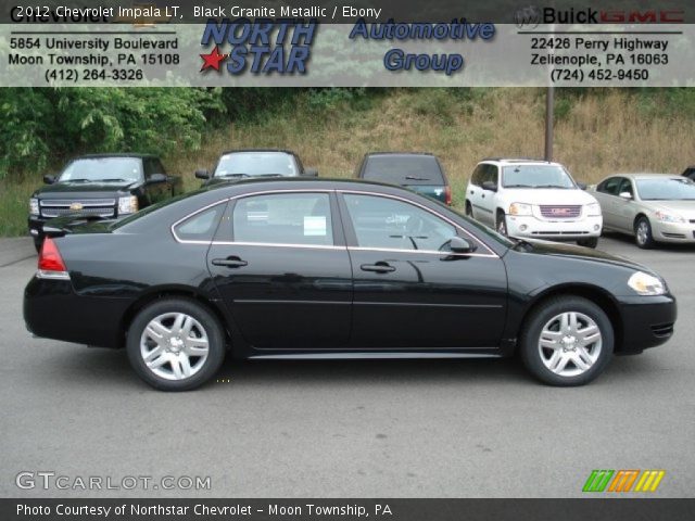 2012 Chevrolet Impala LT in Black Granite Metallic