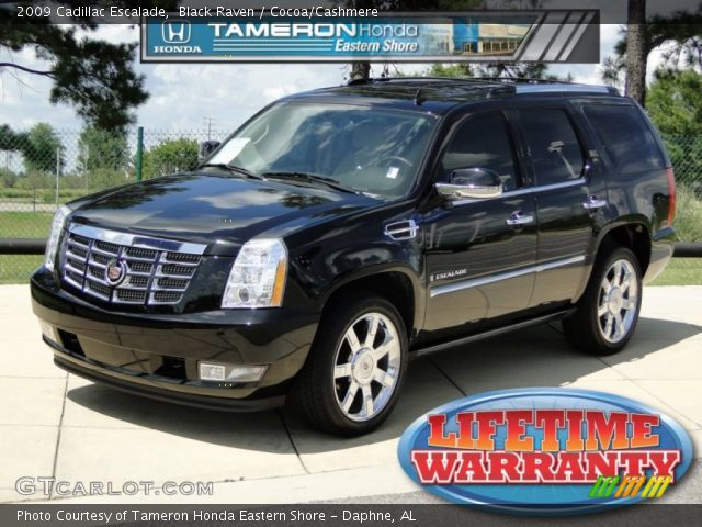 2009 Cadillac Escalade  in Black Raven