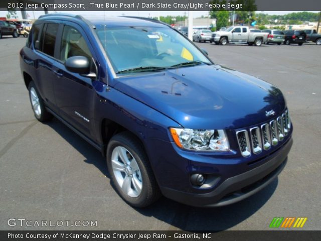 2012 Jeep Compass Sport in True Blue Pearl