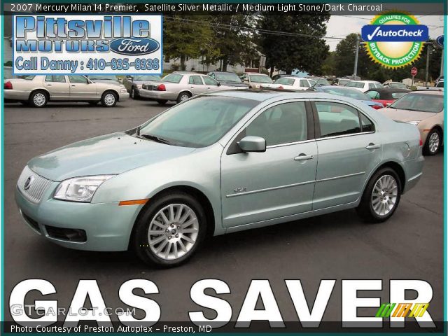 2007 Mercury Milan I4 Premier in Satellite Silver Metallic