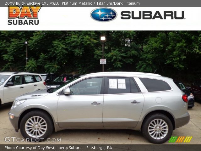 2008 Buick Enclave CXL AWD in Platinum Metallic