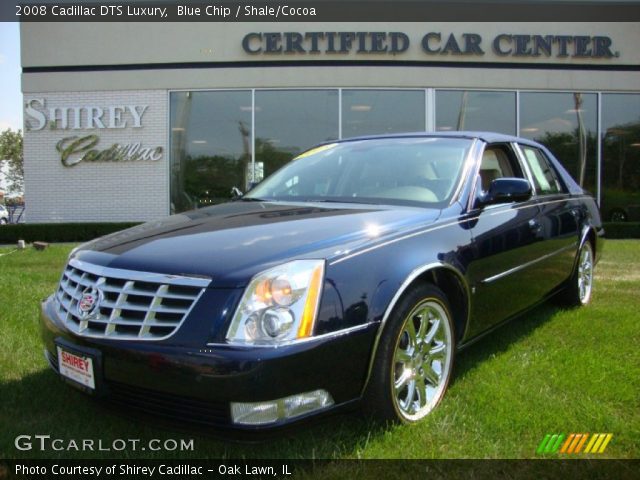 2008 Cadillac DTS Luxury in Blue Chip