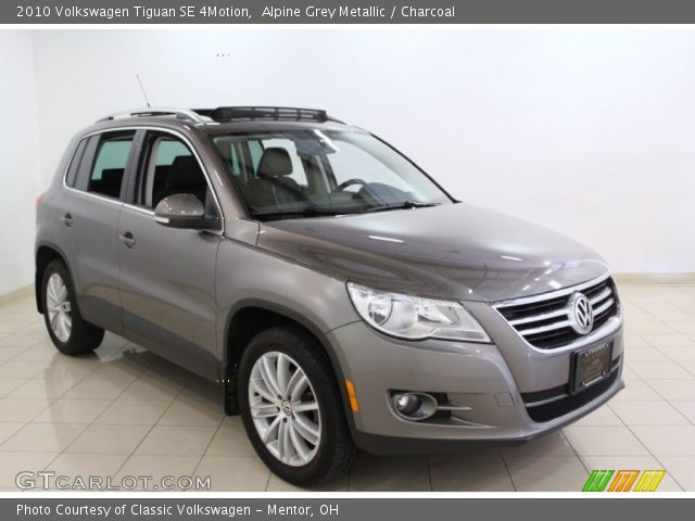2010 Volkswagen Tiguan SE 4Motion in Alpine Grey Metallic