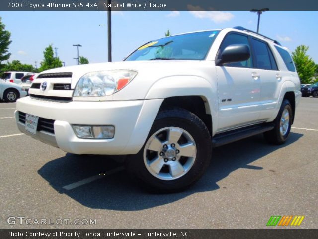 2003 Toyota 4Runner SR5 4x4 in Natural White